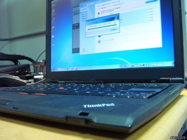 檢視淘寶購買的 ThinkPad x301