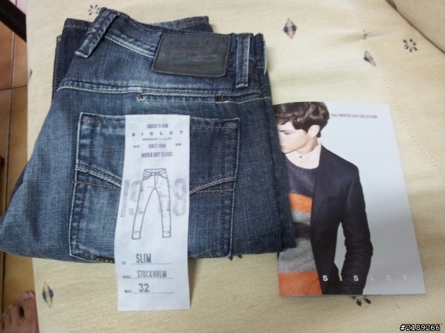 9/12新增傷眼實穿!!!!!<開箱>SISLEY 2012ss Stockholm JEANS!!!!!!!!!!!!!!