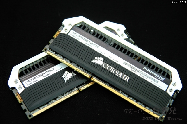 精品質感Corsair Dominator Platinum記憶體來了!