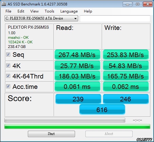 (已更新)參加Plextor SSD M5S 256GB 試用活動分享