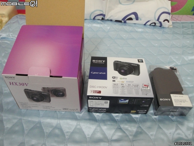 夢寐的 Sony HX30V 入手,不專業開箱...