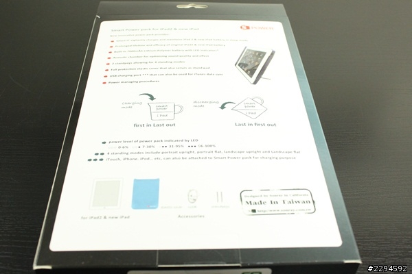 Smart Power 7000mAh 背殼式電池 ~ For iPad 2 & New iPad