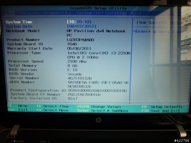 HP DV4-3013TX 開箱 含還原光碟製作