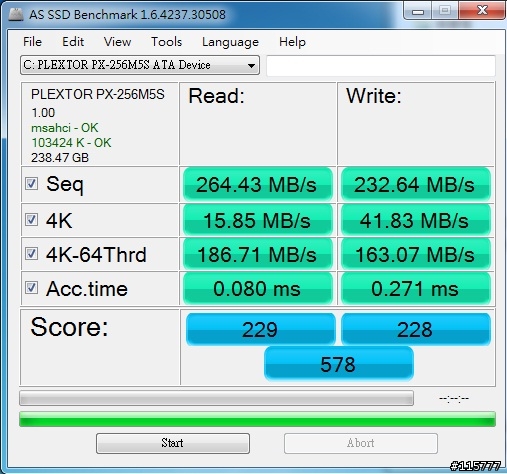 (已更新)參加Plextor SSD M5S 256GB 試用活動分享
