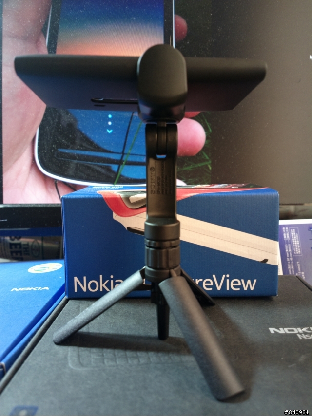 Pureview 808開箱:::SPA-MK10 腳架開箱