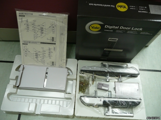 YDM 4109指紋鎖開箱