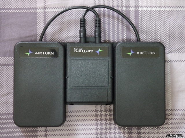 (開箱) AirTurn BT-105 藍芽翻頁踏板
