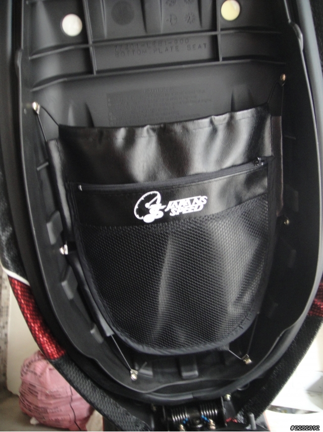超五125Kcc 亮晶橘 開箱 + DIY車廂置物袋 (8/7新增精品)