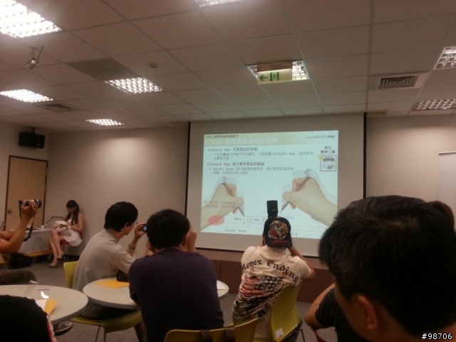 跨界新浪潮‧無與倫筆 GALAXY NOTE 10.1 網友體驗會-台北三星場(8/19)