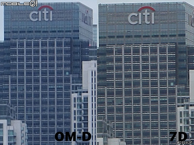 Olympus E-M5 Kit vs Canon 7D+24-70L 實拍畫質比較