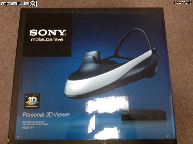 Sony 頭戴式顯示器HMZ-T1 不專業開箱文