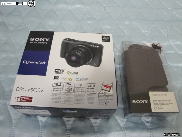 夢寐的 Sony HX30V 入手,不專業開箱...