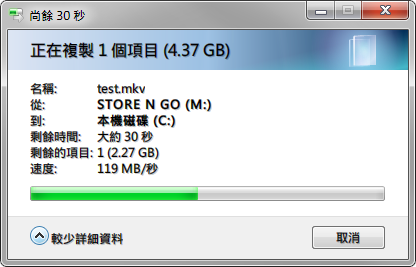 Verbatim 威寶 Store'n'Go V3 USB 3.0 32GB 簡測