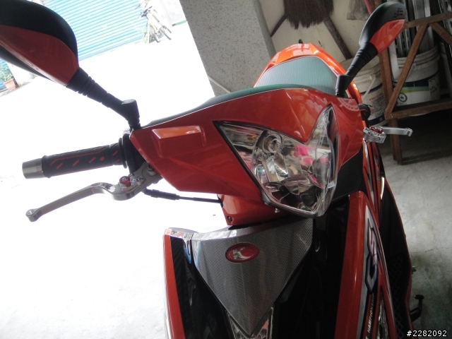 超五125Kcc 亮晶橘 開箱 + DIY車廂置物袋 (8/7新增精品)