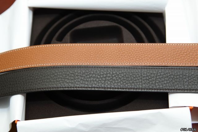 殘酷對決(上):皮件工藝之法國vs西班牙--Hermes & LOEWE "Reversible Strap"