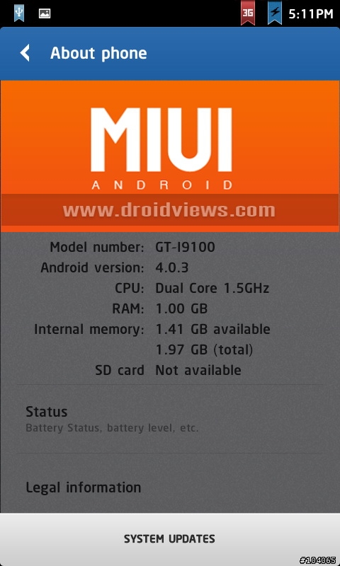 Galaxy S2刷WIUI V4 2.8.10試玩