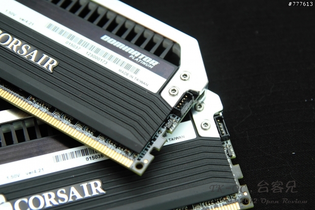 精品質感Corsair Dominator Platinum記憶體來了!