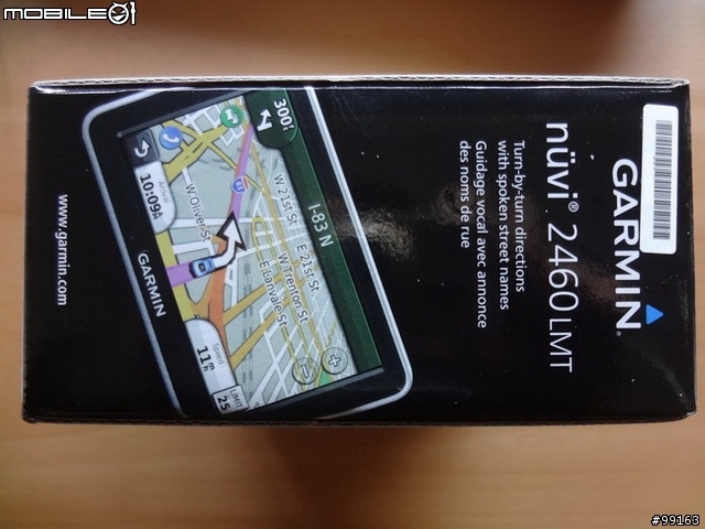 GARMIN nuvi 2460LMT 開箱 (北美地區機種)