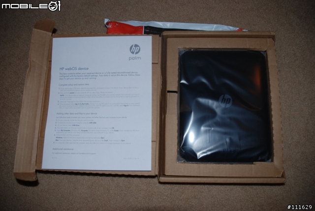 HP TouchPad封箱與再開箱