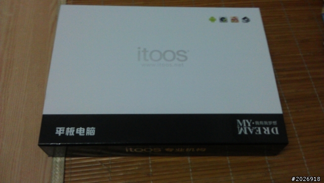 剛入手itoos i8 新手開箱!!
