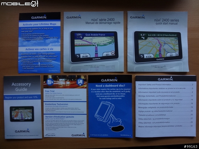 GARMIN nuvi 2460LMT 開箱 (北美地區機種)