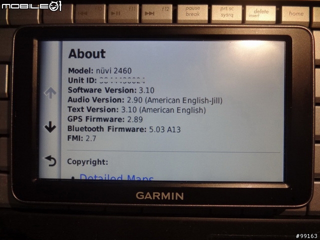 GARMIN nuvi 2460LMT 開箱 (北美地區機種)