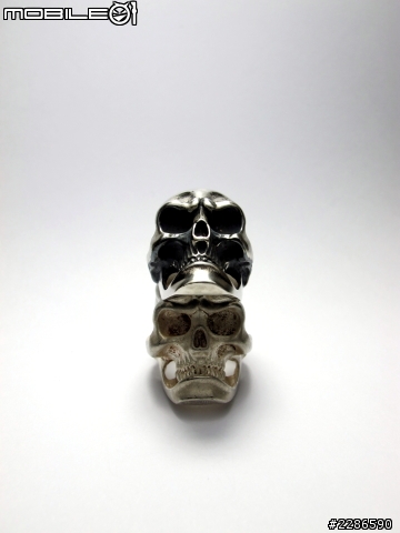 自製戒指_FUCK SKULL RING