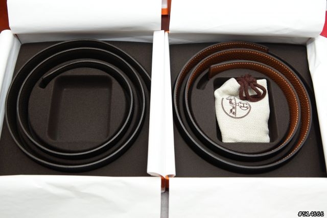 殘酷對決(上):皮件工藝之法國vs西班牙--Hermes & LOEWE "Reversible Strap"