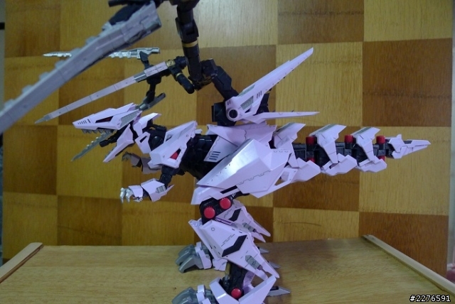 壽屋 ZOIDS HMM 034 狂暴戰龍 新手試做(很傷眼...)