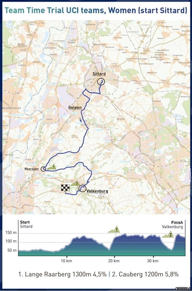 2012 世界公路車錦標賽(UCI Road World Championships 2012) 男女團隊計時賽(TTT)