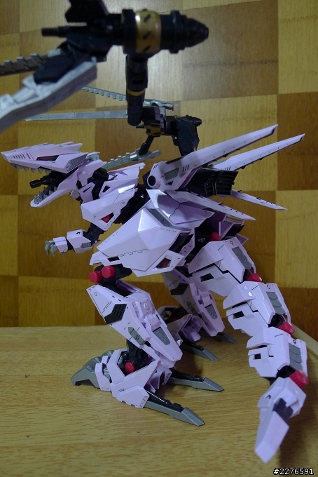 壽屋 ZOIDS HMM 034 狂暴戰龍 新手試做(很傷眼...)