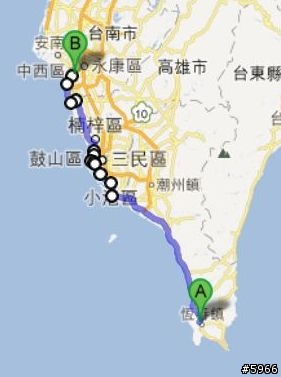 給兒子的十八歲成年禮 2012 0805-11 七天單車環島記錄