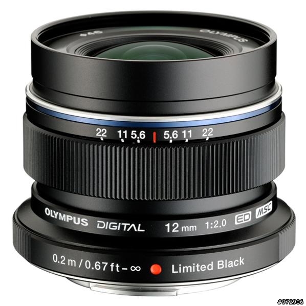 Olympus黑色塗裝12mm f2.0、60mm f2.8、EPM2、EPL5預購發佈