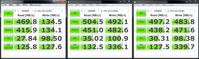 不同控制器之間的特性比較 OCZ Agility 4 128GB與Intel 330系列 120GB