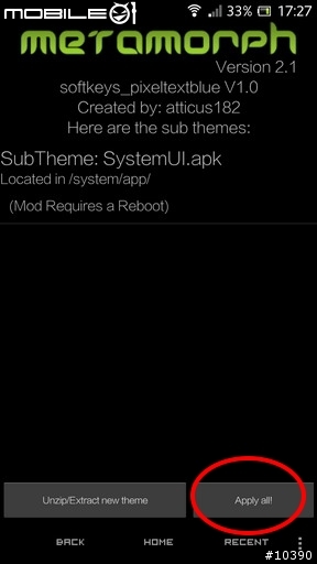 分享 SONY Xperia TX LT29i 虛擬三鍵美化(root)