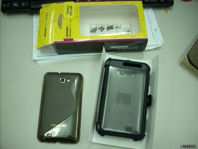 耐摔耐磨保護殼Galaxy Note(Otterbox)開箱..