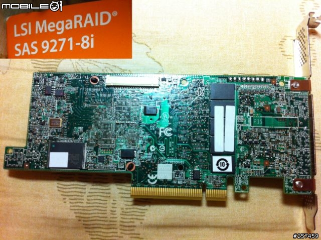 LSI MegaRaid SAS 9271-8i 開箱~溫柔測試~
