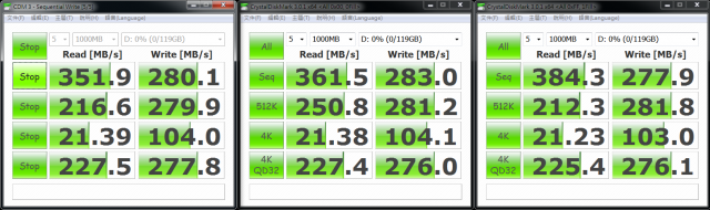不同控制器之間的特性比較 OCZ Agility 4 128GB與Intel 330系列 120GB