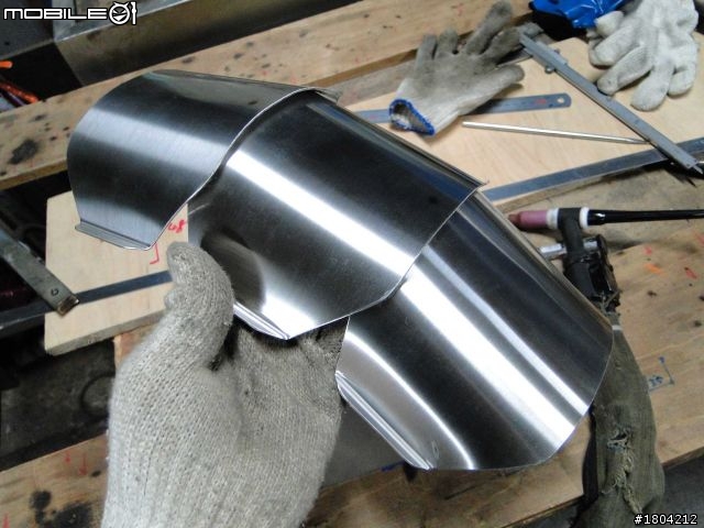 自製不鏽鋼后土除之--趴兔 (2012/11/19北宜被追焦了^^)