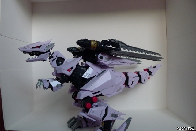 壽屋 ZOIDS HMM 034 狂暴戰龍 新手試做(很傷眼...)
