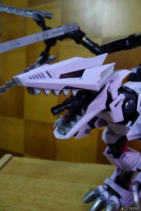 壽屋 ZOIDS HMM 034 狂暴戰龍 新手試做(很傷眼...)