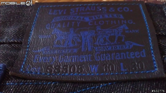{開箱} Levi's x stussy 絕美藍