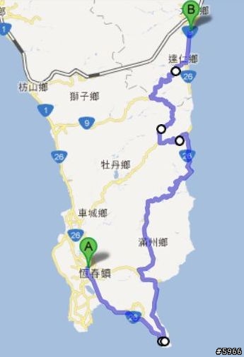 給兒子的十八歲成年禮 2012 0805-11 七天單車環島記錄