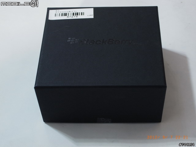 Blackberry 9900 開箱 (非專業)