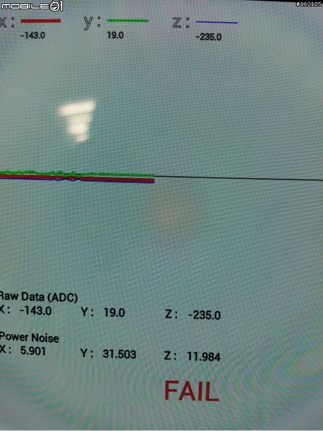 請問samsung galaxy S3 工程模式下的power noise test是何種測試?