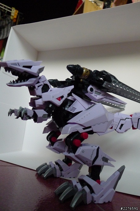 壽屋 ZOIDS HMM 034 狂暴戰龍 新手試做(很傷眼...)