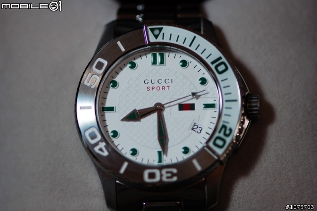 我又回頭買精品石英錶了 【 GUCCI SPORT】