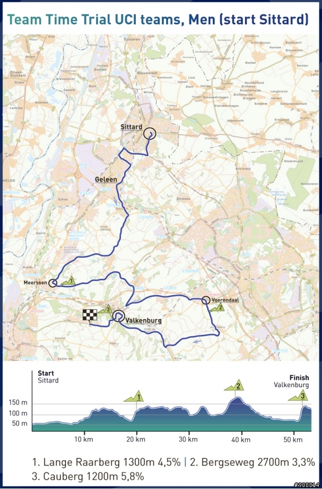 2012 世界公路車錦標賽(UCI Road World Championships 2012) 男女團隊計時賽(TTT)
