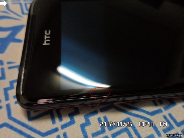 (附圖)HTC J 曲面螢幕 (包膜+保護貼 ) & 重點:鏡頭貼問題