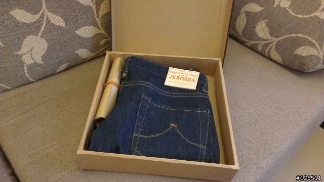 【有份參與實踐金斯大的夢想】Thunderbird Indigo Rigid Jeans開箱(補上實穿照)